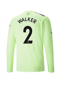 Manchester City Kyle Walker #2 Voetbaltruitje 3e tenue 2022-23 Lange Mouw